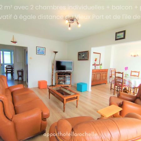 Appartement T3 Lumineux Et Tout Confort De 72 M2 Avec Parking Privatif La Rochelle  Extérieur photo